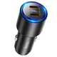 Адаптер автомобільний Hoco Clear way dual port PD Car charger NZ3 |2Type-C, 40W/3A, PD/QC| чорний - зображення 2