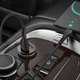 Адаптер автомобильный Hoco Type-C Cable Developer dual port Car charger set NZ1 |2USB, 3A, 36W, QC| черный - изображение 4