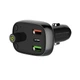 Адаптер автомобильный Ldnio with Bluetooth FM C704Q |2USB/1Type-C, PD/QC4.0, 36W| черный - изображение 4