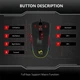 Миша Aikun Optical Gaming Mouse Backlight GX66 чорна - зображення 10