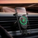 Держатель Baseus Stable Gravitational Wireless Charging Car Mount Pro (Air Outlet Version) |15W| - изображение 7