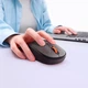 Мышка беспроводная F01A Wireless Mouse 2.4ГГц 800-1000-1200dpi grey - изображение 4