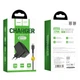 Адаптер сетевой Hoco Type-C cable Cutting-edge c70a |1USB, QC3.0, 3A| черный - изображение 3