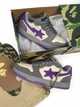 Жіночі кросівки A Bathing Ape BAPE STA 274 39 (25 см) Grey Purple - зображення 2