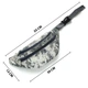 Сумка-бананка на пояс Cloth Bag Grey Camouflage (Size S) - зображення 2