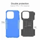 Чехол Armor Case для Apple iPhone 14 Pro Blue - изображение 5