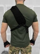 Сумка тактична з однією лямкою Tactical Bag Black 30 л - изображение 2