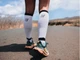 Гетры компрессионные Compressport R2 3.0, T1, обхват 30-34 см, бело-черные - изображение 6