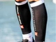 Гетры компрессионные Compressport R2 3.0, T4, обхват 42-46 см, черно-белые - изображение 5