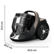 Пилосос без мішка Rowenta Green Force Cyclonic RO7C89EA - зображення 13
