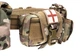 Тактический пояс-разгрузка РПС YAKEDA WAR BELT MULTICAM с ремнем, подсумками и стропами MOLLE Мультикам - изображение 3
