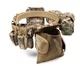 Тактический пояс-разгрузка РПС YAKEDA WAR BELT MULTICAM с ремнем, подсумками и стропами MOLLE Мультикам - изображение 5