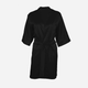 Халат жіночий DKaren Housecoat 90 XS Black (5901780648282) - зображення 3