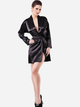 Podomka DKaren Housecoat Agnes 2 2XL Black (5901780643799) - obraz 1