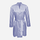 Podomka DKaren Housecoat Agnes 2 2XL Light Blue (5901780645595) - obraz 1