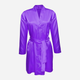 Podomka DKaren Housecoat Agnes 2 S Violet (5901780645373) - obraz 1