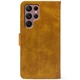 Чохол-книжка Crazy Horse Clasic Samsung S22 Ultra (S908) Camel (Front) (49574) - зображення 3