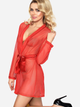 Podomka DKaren Housecoat Aisha 2XL Red (5902230058439) - obraz 1