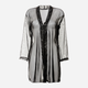 Podomka DKaren Housecoat Amanda L Black (5901780646134) - obraz 2