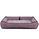 Лежак для собак всех пород EGO Bosyak Soft 2XL 120x100 Розовый (лежанка для больших собак от 30 кг) - изображение 3