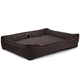 Лежак для собак всех пород EGO Bosyak Soft 2XL 120x100 Коричневый (лежанка для больших собак от 30 кг) - изображение 4