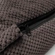 Лежак ліжко для собак всіх порід EGO Bosyak Soft XL 110x85 Коричневий (лежанка для великих собак 20-27 кг) - зображення 8