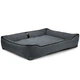 Лежак для собак всех пород EGO Bosyak Soft 2XL 120x100 Серый (лежанка для больших собак от 30 кг) - изображение 4