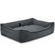 Лежак для собак всех пород EGO Bosyak Soft XL 110x85 Серый (лежанка для больших собак 20-27 кг) - изображение 4