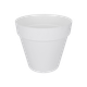 Вазон ELHO Loft Urban Round круглий білий пластиковий 30/26 см (184209) - изображение 1