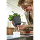 Вазон ELHO Brussels Herbs All in 1 круглий антрацит пластиковий 13х21,5 см (274733) - зображення 4