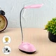 Настольная лампа на батарейках AAA X-7188 2 Вт LED розовая - изображение 3