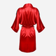 Podomka DKaren Housecoat Barbara XS Red (5903251395572) - obraz 2