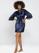 Podomka DKaren Housecoat Belinda XL Navy Blue (5903251397668) - obraz 1