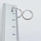 Сережки-кільця срібні d=15mm 0,57г - зображення 3