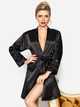 Халат жіночий DKaren Housecoat Betty 2XL Black (5902230058736) - зображення 1