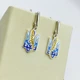 Сережки серебряные "Тризуб.Колосок" 3,79 г - изображение 4