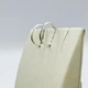 Сережки-кільця срібні d=12mm 0,4г - зображення 5