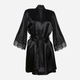 Podomka DKaren Housecoat Bonnie M Black (5903251381438) - obraz 3