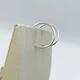Сережки-кільця срібні d=15mm 0,6г - зображення 2
