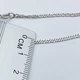 Серебряная цепочка "Ромбо" 50 3,11 г - изображение 4