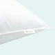 Подушка 70x70 см PREMIUM SOFT IDEIA искусственный пух аналог лебяжьего пуха для отелей и дома белая 4527697 - изображение 4
