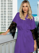 Халат жіночий DKaren Housecoat Dagmara S Violet (5903251370685) - зображення 1