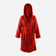 Халат жіночий теплий з капюшоном DKaren Housecoat Diana XL Red (5901780656867) - зображення 2