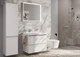 Змішувач для раковини 110 Fine CoolStart EcoSmart+ Hansgrohe Tecturis E (колір - білий матовий), з донним клапаном Push-Open 73020700 - изображение 2