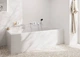 Смеситель скрытого монтажа на 2 потребителя Hansgrohe DuoTurn E (цвет - хром) 75417000 - изображение 2