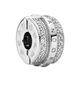 Zawieszka charms Pandora Signature 799042C01 Srebrna (5700302887372) - obraz 1