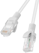 Patchcord Lanberg Cat.5e UTP RJ-45 0.5 m (PCU5-20CC-0050-S) - obraz 1