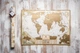 Скретч карта мира My Antique Map на английском языке Разноцветный - изображение 2