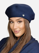 Beret damski Kamea K.22.036.12 One Size Ciemnoniebieski (5903246758740) - obraz 1