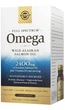 Жир дикого лосося з Аляски, Solgar Wild Alaskan Full Spectrum Omega, 120 капсул - зображення 1